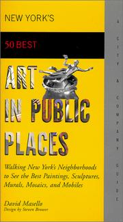 Cover of: Art in public places: New York's 50 best