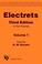 Cover of: Electrets [3rd Edition] (in Two Volumes)