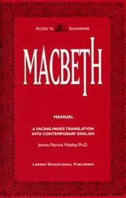 Cover of: The tragedy of Macbeth by William Shakespeare