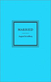 Cover of: Married by August Strindberg