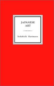 Cover of: Japanese Art by Hartmann, Sadakichi