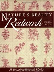 Nature's Beauty in Redwork by Debra Feece