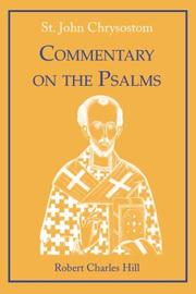 Cover of: St. John Chrysostom: Commentary on the Psalms, Volume 2