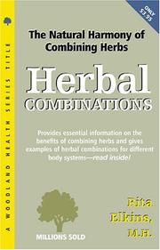 Cover of: Herbal Combinations (Woodland Health Ser)