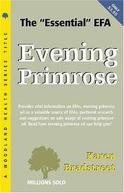 Cover of: Evening Primrose Oil (Woodland Health Ser)