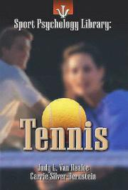 Cover of: Tennis (Sport Psychology Library) by Judy L. Van Raalte, Carrie Silver-Bernstein
