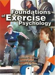 Cover of: Foundations of Exercise Psychology