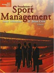 Foundations of sport management by Andy Gillentine