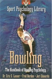 Cover of: Sport Psychology Library: Bowling