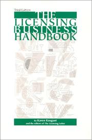 The licensing business handbook by Karen Raugust