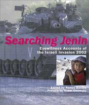 Cover of: Searching Jenin: Eyewitness Accounts of the Israeli Invasion