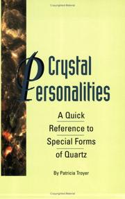 Cover of: Crystal personalities by Patricia Troyer