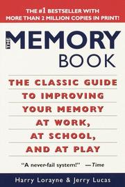 Cover of: The memory book by Harry Lorayne