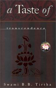 Cover of: A Taste of Transcendence