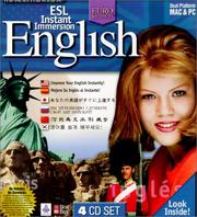 Front cover of Instant Immersion English by Unknown