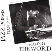 Cover of: Playing the word: jazz poems