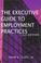 Cover of: Executive guide to employment practices