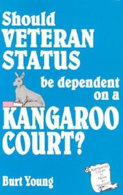 Cover of: Should Veteran Status Be Dependent on a Kangaroo Court?