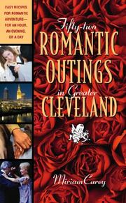 Cover of: 52 Romantic Outings in Greater Cleveland