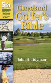 Cleveland golfer's bible by John H. Tidyman