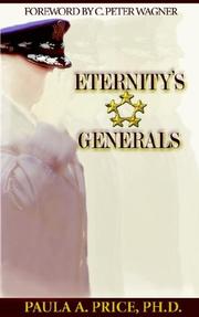 Cover of: Eternity's Generals: The Wisdom of Apostleship