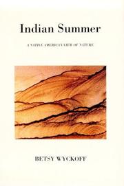 Cover of: Indian summer: a Native American view of nature