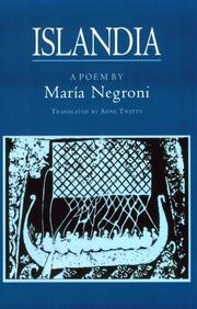 Cover of: Islandia by María Negroni