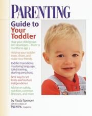 Cover of: Parenting guide to your toddler