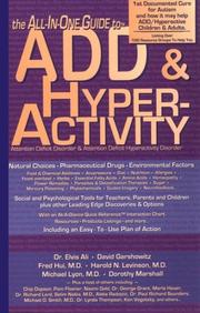 Cover of: The All-in-One Guide to ADD & Hyperactivity (Attention Deficit Disorder)