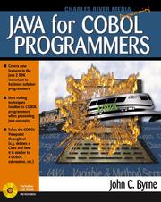 Java for COBOL programmers by John C. Byrne
