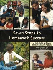 Cover of: Seven Steps to Homework Success: A Family Guide to Solving Common Homework Problems