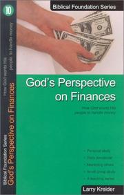 Cover of: God's Perspectives on Finances