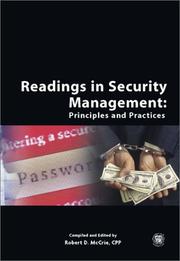 Readings in Security Management by Robert D. McCrie