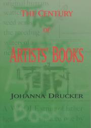 Cover of: Century Of Artists Books, The by Johanna Drucker