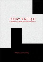 Cover of: Poetry plastique