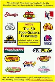 Cover of: Bond's Top 50 Food-Service Franchises