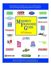 Cover of: Bond's Minority Franchise Guide 2004 (Minority Franchise Guide)