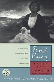 Cover of: Sarah Canary by Karen Joy Fowler