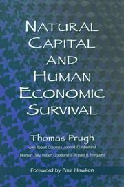 Cover of: Natural capital and human economic survival by Thomas Prugh