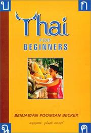 Cover of: Thai for Beginners Tape Set by 