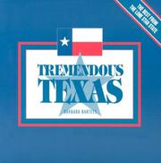 Cover of: Tremendous Texas | Barbara Bartels