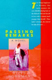 Cover of: Passing remarks by Helen Hodgman