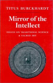 Cover of: Mirror of the Intellect by Titus Burckhardt