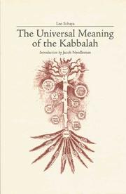 Cover of: The Universal Meaning of Kabbalah (Quinta Essentia series)