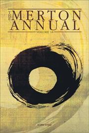 Cover of: The Merton Annual, Vol 18: Studies in Culture, Spirituality and Social Concerns (The Merton Annual series)