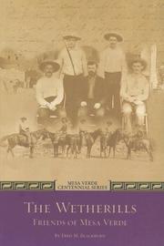 Cover of: The Wetherills  Friends of Mesa Verde (Mesa Verde Centennial)