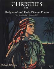 Cover of: Hollywood and Early Cinema Posters (Christie's East)