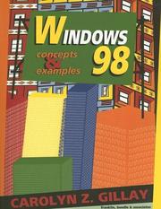 Cover of: Windows 98 by Carolyn Z. Gillay