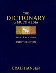 Cover of: Dictionary of Multimedia: Terms & Acronyms