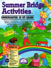 Cover of: Summer Bridge Activities: Kindergarten to 1st Grade (Summer Bridge Activities)